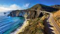 Kalifornie, USA, Highway 1, Big Sur