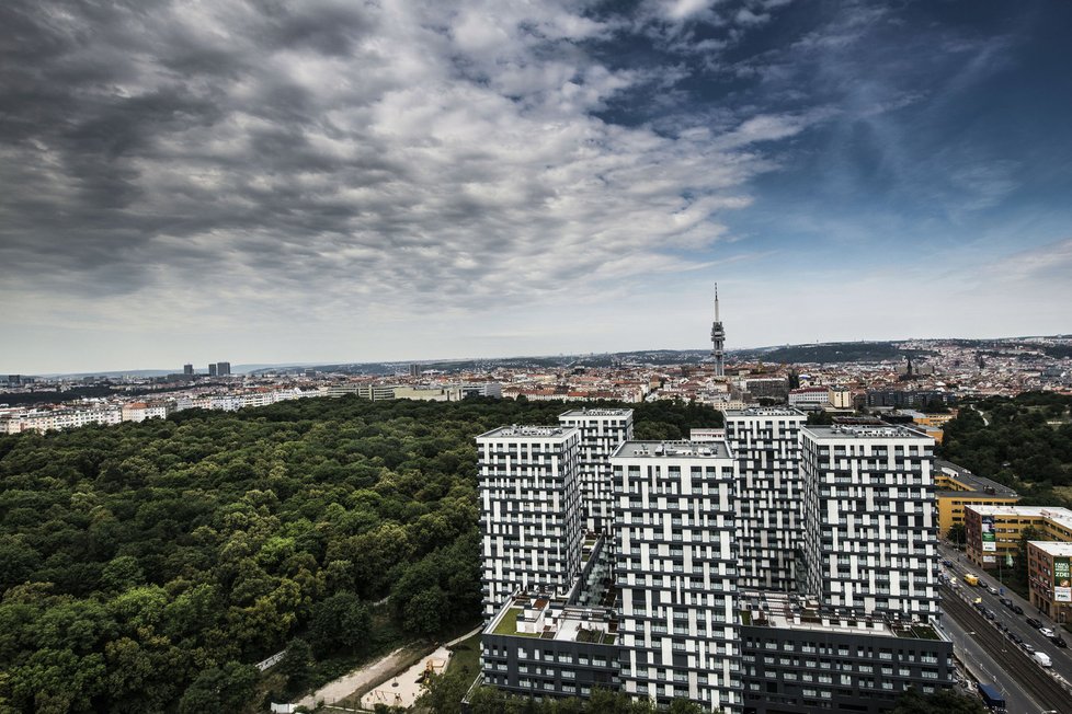 Společnost Central Group postavila poblíž CETINu developerský projekt s názvem Residence Garden Towers