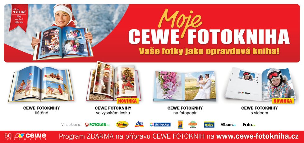 CEWE FOTOKNIHA - pozor na nekvalitní napodobeniny