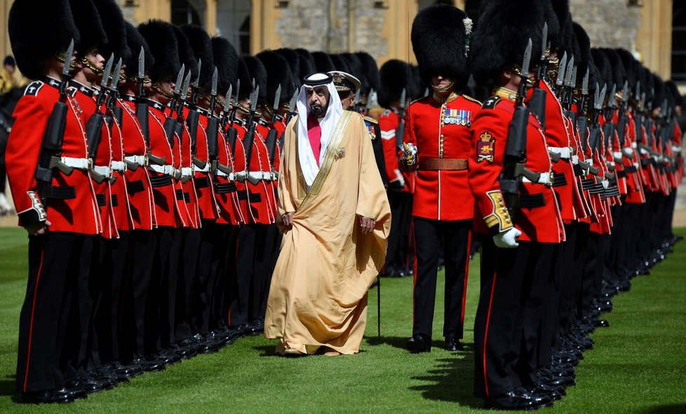 Zesnulý vládce Spojených arabských emirátů Chalífa bin Zajd Nahaján