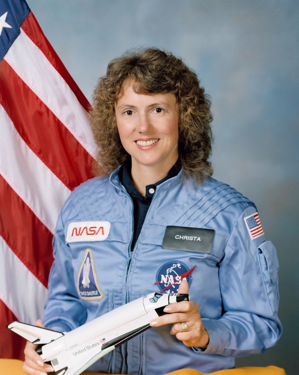 Christa McAuliffe se měla stát první americkou civilistkou ve vesmíru.