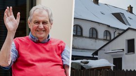 Trable exprezidenta Miloše Zemana: Vítr mu pošramotil střechu!