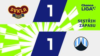 SESTŘIH: Dukla - Liberec 1:1. Pražané přerušili vítěznou sérii Slovanu SESTŘIH: Dukla - Liberec 1:1. Pražané přerušili vítěznou sérii Slovanu