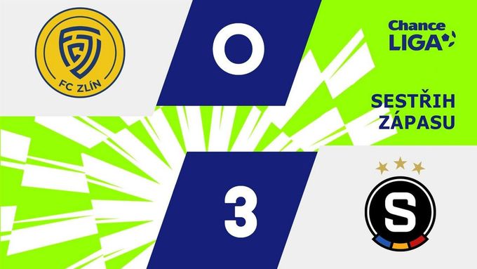 SESTŘIH: Zlín - Sparta 0:3. O výhře Letenských rozhodl Rrahmani, trefil se i Mercado SESTŘIH: Zlín - Sparta 0:3. O výhře Letenských rozhodl Rrahmani, trefil se i Mercado