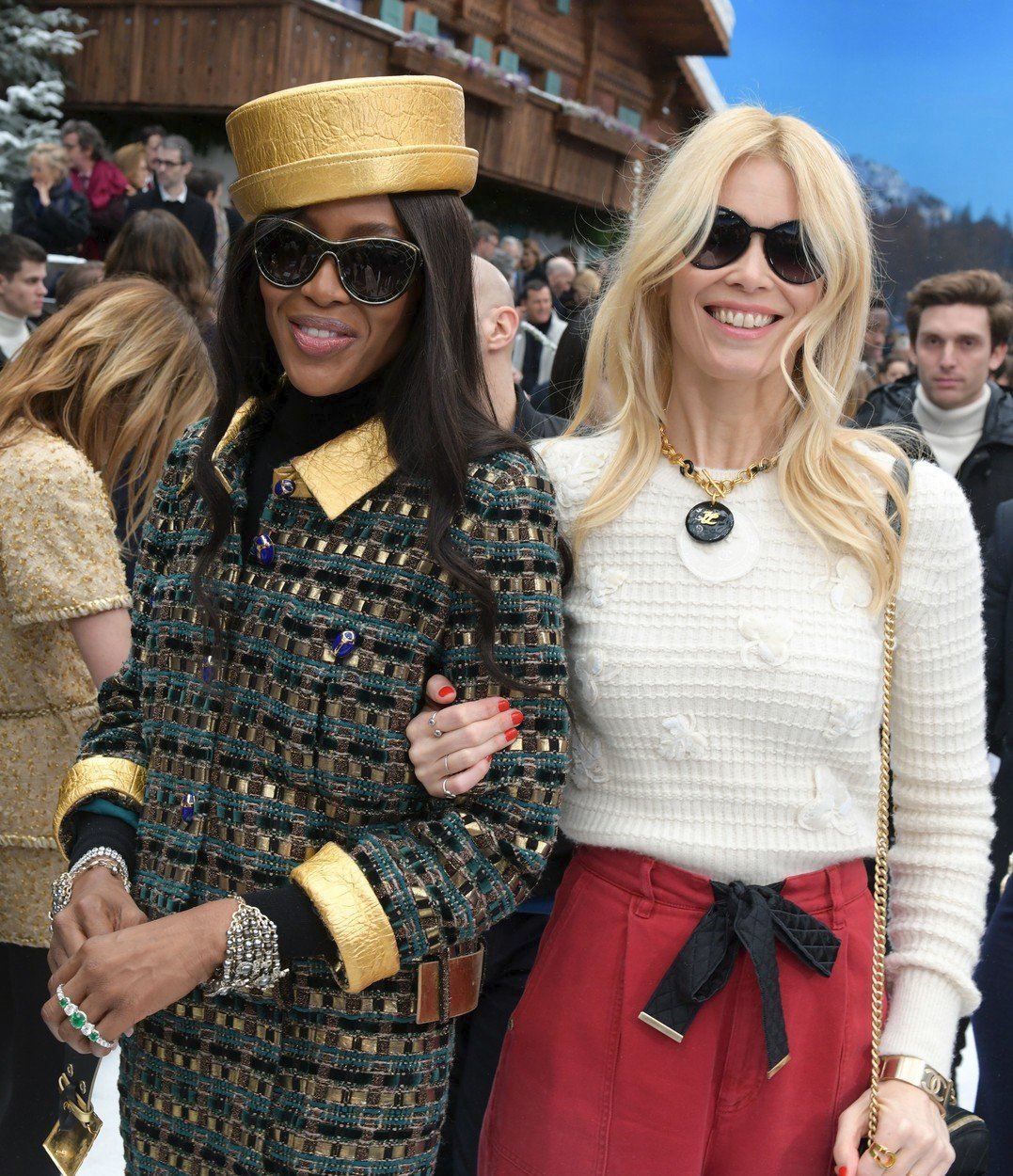 Naomi Campbell a Claudia Schiffer