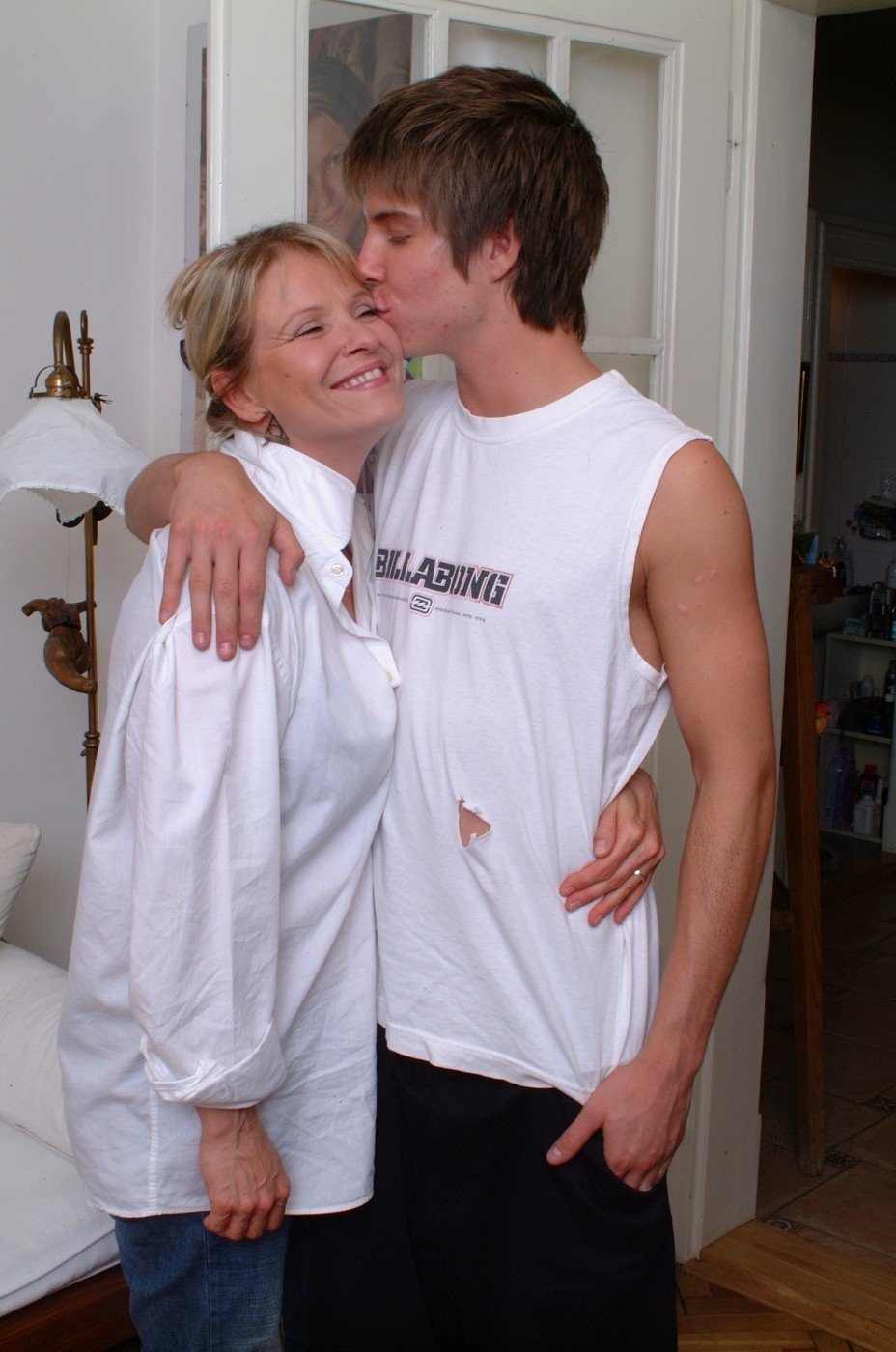 Chantal s milovaným synem Vladimírem v roce 2006