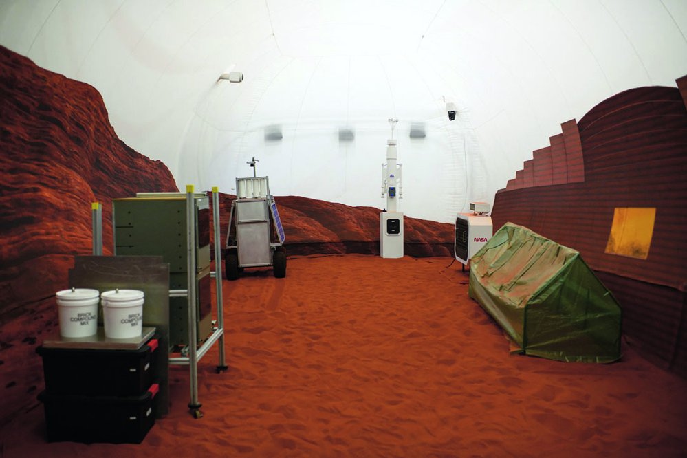 CHAPEA: Simulace povrchu Marsu