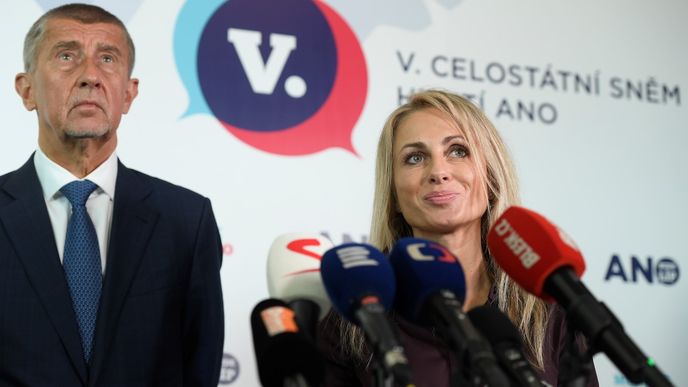 Andrej Babiš a europoslankyně Dita Charanzová