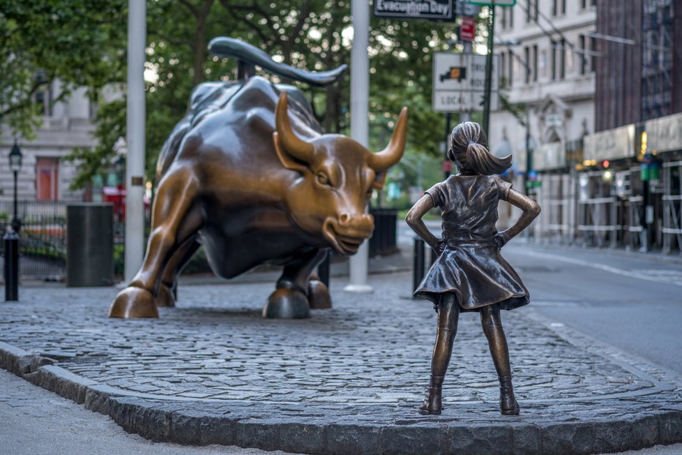 Charging Bull u Wall Street