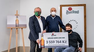 Charitativní akce pivovaru Pilsner Urquell vloni přinesly Centru Paraple přes tři a půl milionu korun 