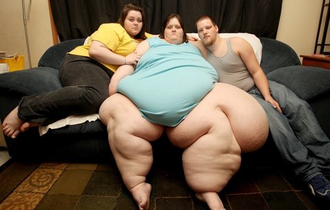 Nejtlustší žena světa si našla mladého milence! Chce kvůli němu zhubnout třetinu své váhy