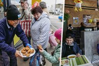 Obětavý Japonec (75) si v Charkově otevřel kavárnu: Jídlo a pití pro oběti války zdarma!