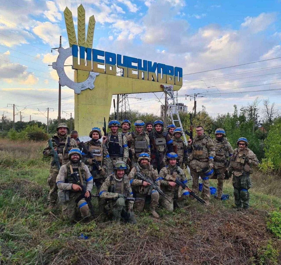 Válka na Ukrajině: Ukrajinci osvobodili Vasylenkove (10.9.2022).
