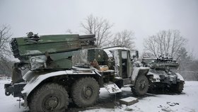 Škody po bojích v Charkově (25.2.2022)