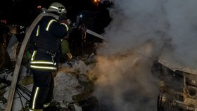 Ruský útok na Charkov (23. 11. 2025)