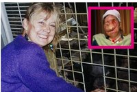 Šimpanz jí utrhl obličej, čeká ji operace
