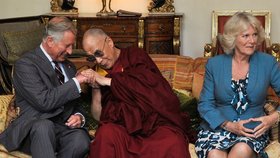 Charles a Dalajláma jsou staří přátelé