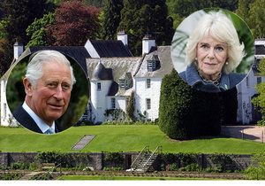 Statek Birkhall, kde se Charles a Camilla izolovali před koronavirem.