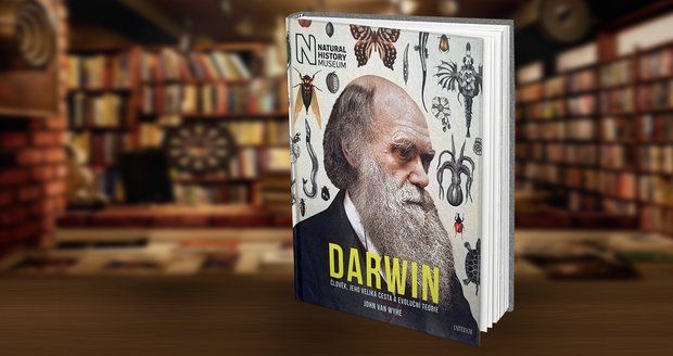 Darwin: Člověk, jeho veliká cesta a evoluční teorie. Bohatě ilustrovaná kniha vás provede Darwinovým životem profesním, jeho slavnou cestou na Galapágy, ale i jeho životem soukromým.