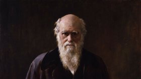 Britský přírodovědec Charles Darwin.