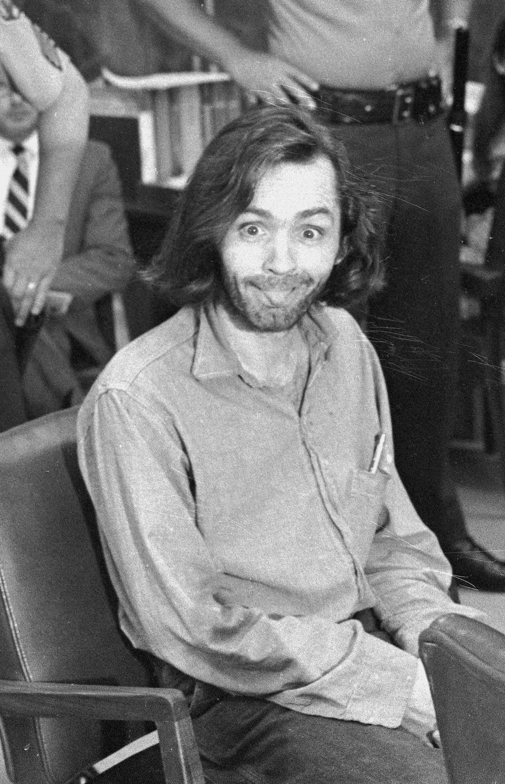 Charles Manson na snímku z roku 1970