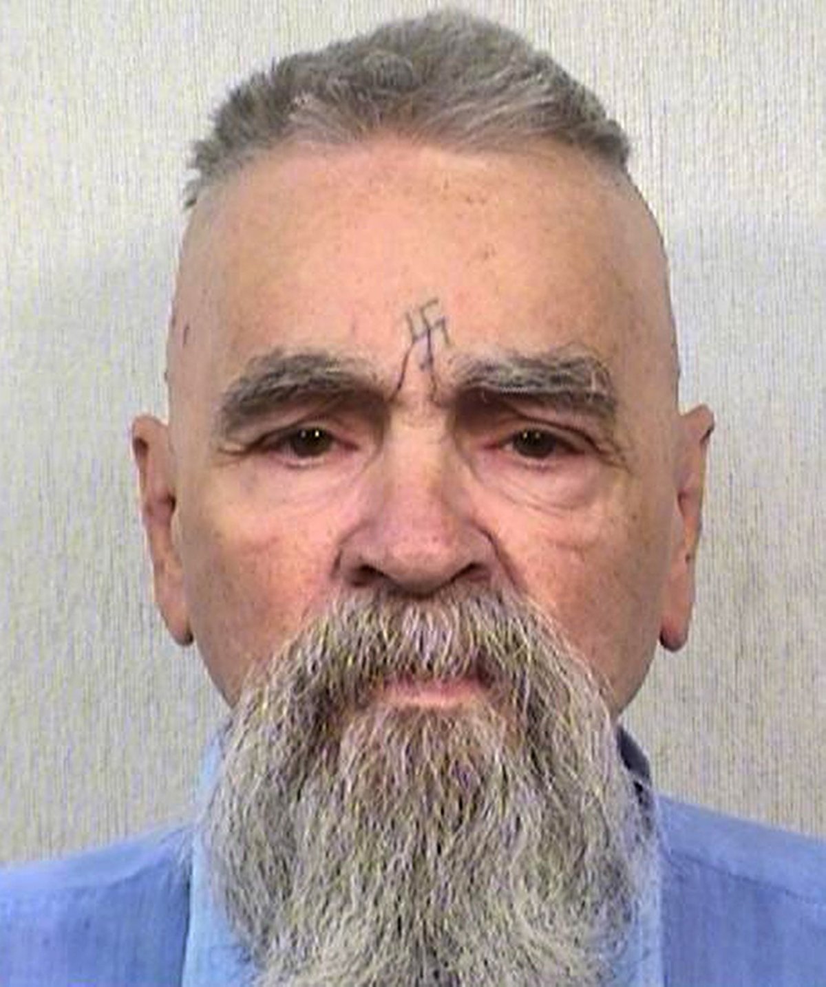 Charles Manson na snímku z roku 2014