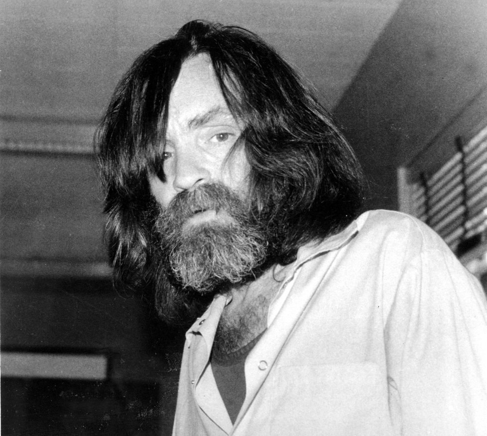 Charles Manson na snímku z roku 1981