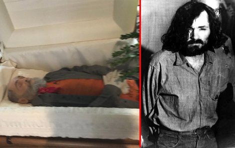 Tělo Charlese Mansona bylo vystaveno. 