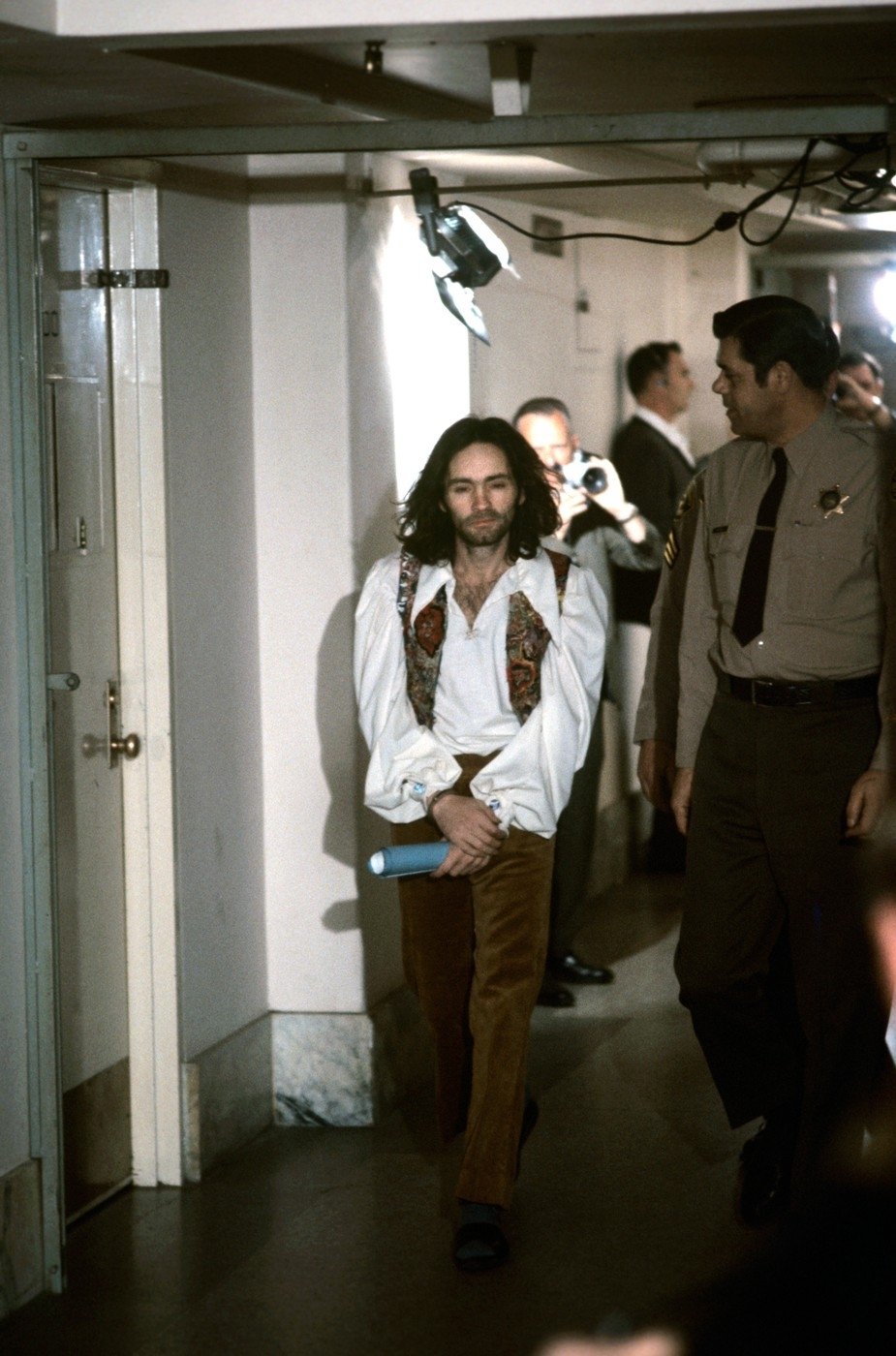 Manson v 70. letech při procesu
