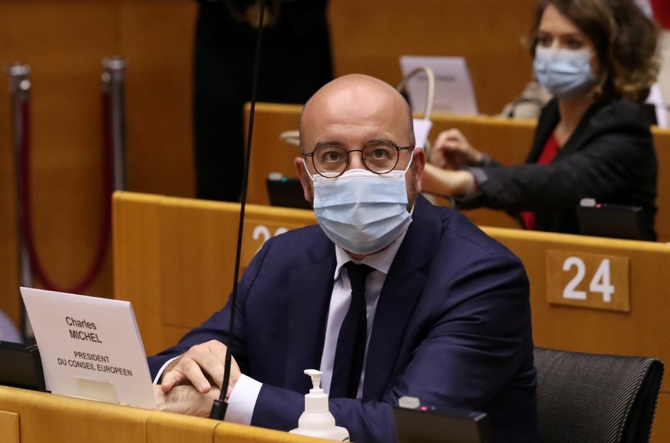 Předseda Evropské rady Charles Michel.