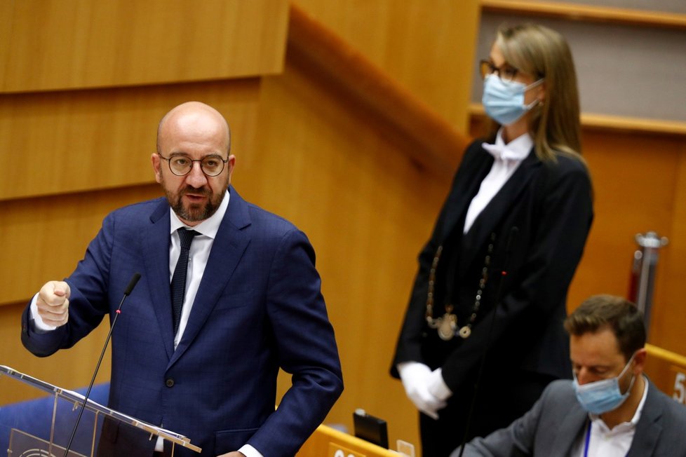 Předseda Evropské rady Charles Michel.