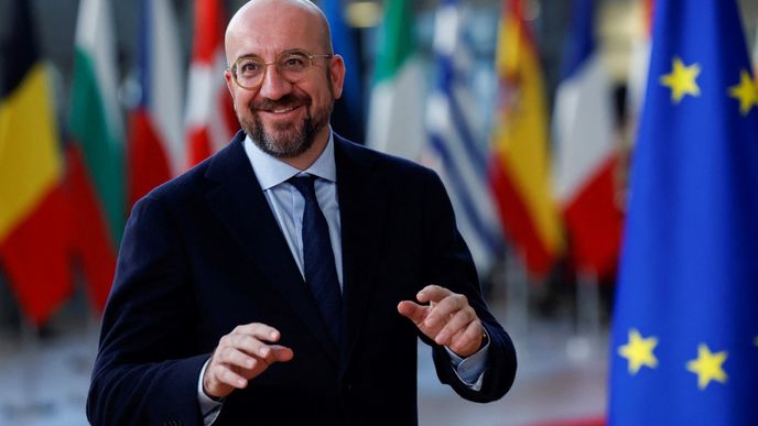 Summit v Bruselu: Předseda Evropské rady Charles Michel