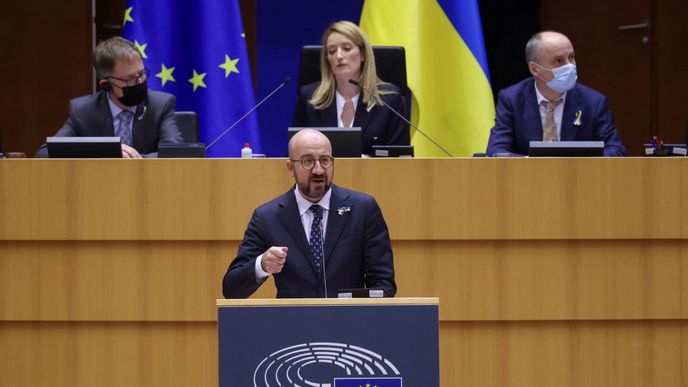 Předseda Evropské rady Charles Michel