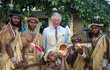 Princ Charles na návštěvě ostrovního státu Vanuatu v dubnu 2018
