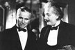 Charlie Chaplin a Albert Einstein