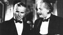 Charlie Chaplin a Albert Einstein