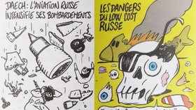 Rusko se dál vzteká kvůli karikaturám: Zařadíme Charlie Hebdo na sankční seznam 