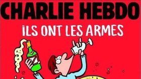 Charlie Hebdo reaguje na teroristické útoky v Paříži.