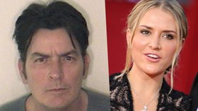 Charlie Sheen byl zatčen za napadení. Obětí jeho útoku byla zřejmě jeho manželka Brooke Mueller