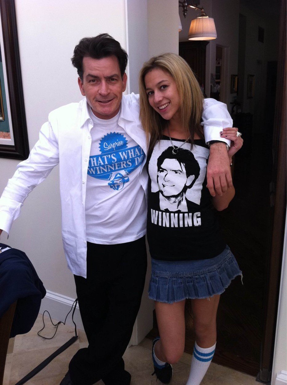 Charlie Sheen a Natalie Kenly