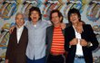 Veteráni Rolling Stones - Zleva Charlie Watts, Mick Jagger, Keith Richards a Ron Wood.