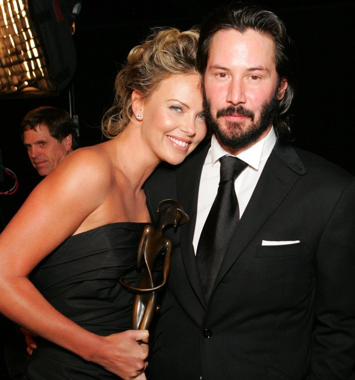 Charlize Theron a Keanu Reeves