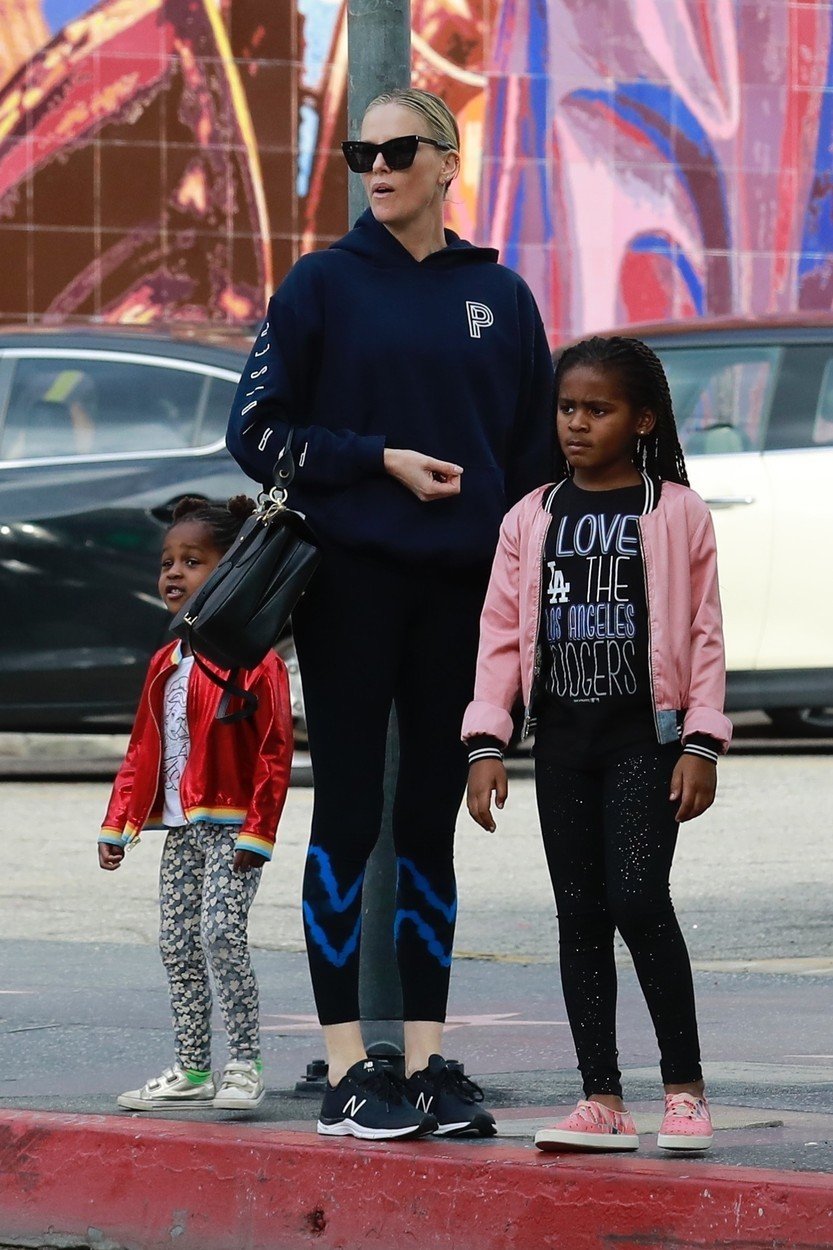 Charlize Theron s dětmi