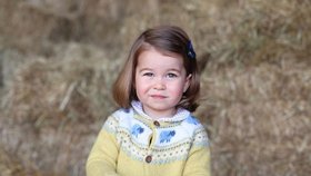 Takhle vypadá dvouletá princezna Charlotte
