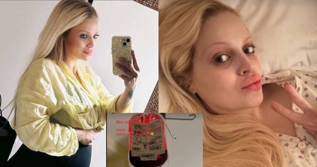 Těhotná Charlotte má zdravotní problémy.