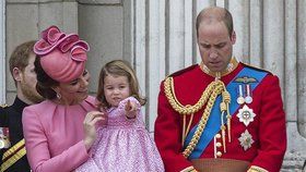 Charlotte překvapila i své královské rodiče