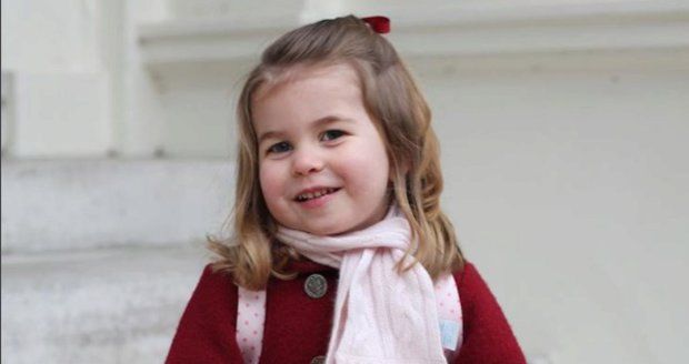 Nejnovější fotka princezny Charlotte, leden 2018