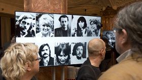 40. výročí Charty 77 si její signatáři připomněli na večírku v pražské Lucerně.