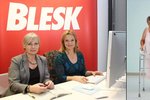 Se čtenáři Blesku chatovaly Hana Farkašová a Otmara Nanque z Generálního ředitelství Úřadu práce ČR.