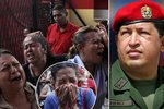 Smrt Cháveze rozplakala mnoho lidí